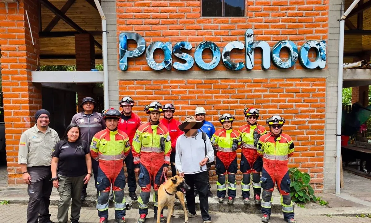 Un perrito permitió el rescate de un adulto mayor tras extraviarse en el Pasochoa