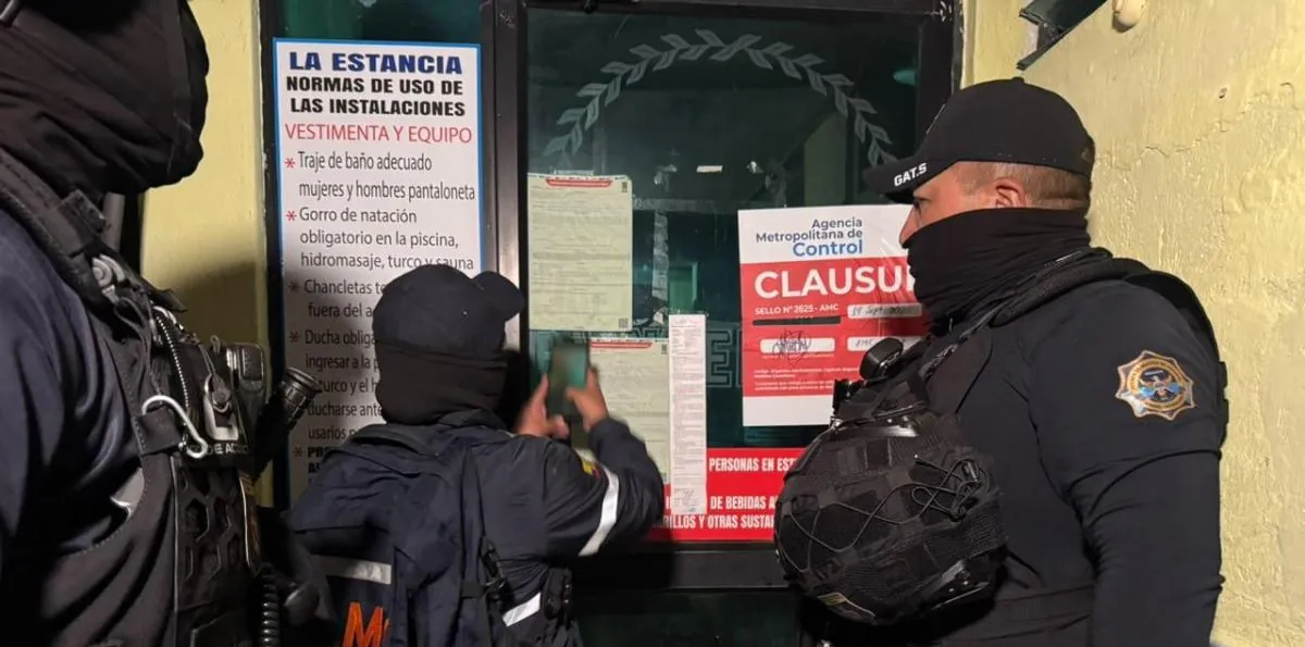Un "evento nudista" en un spa es clausurado en el sur de Quito
