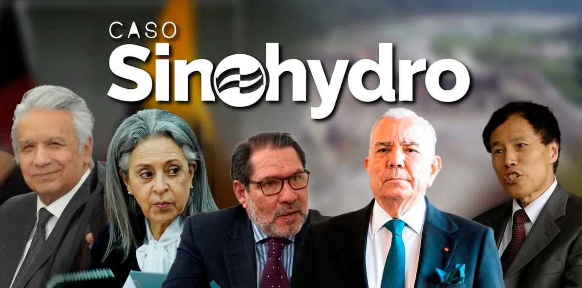 Lenín Moreno y Conto Patiño reciben cinco años de prisión por el caso Sinohydro