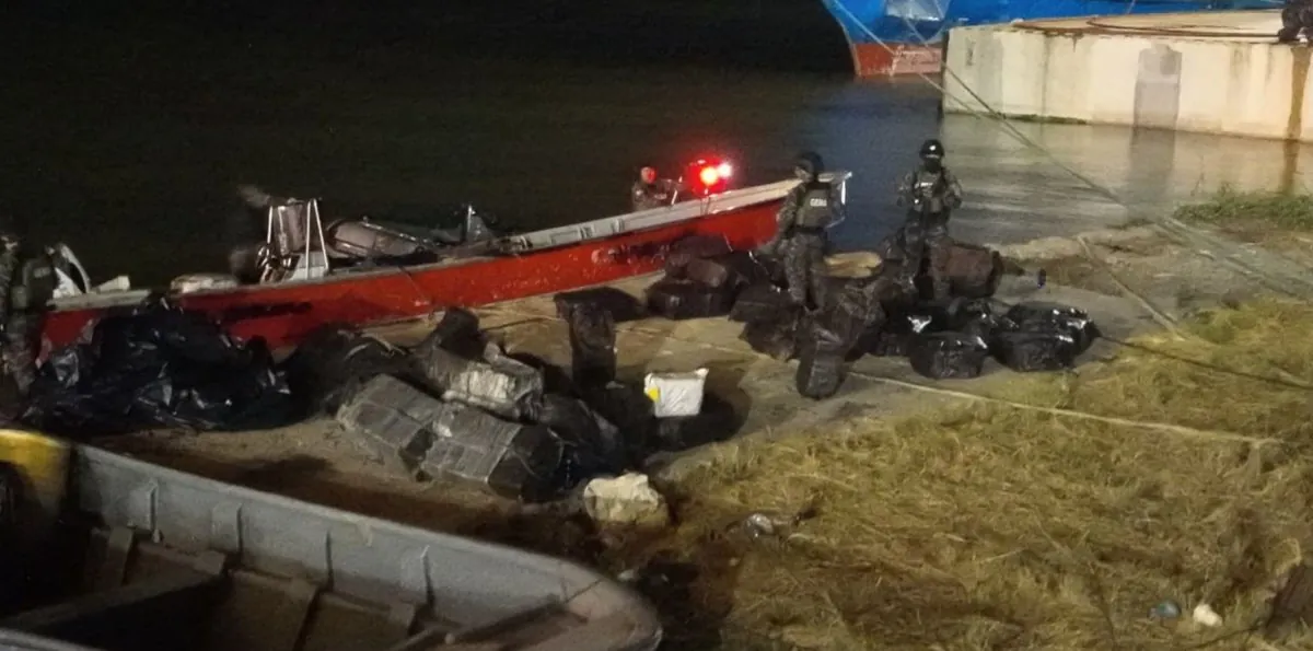 Operación Manglar: incautan 4 toneladas de droga y capturan a cuatro sospechosos en Posorja