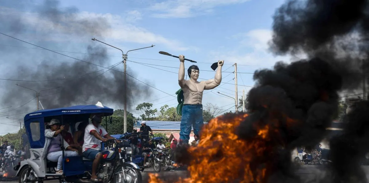 Keiko Fujimori anuncia un subsidio a los combustibles tras primeras protestas en Perú por el alza de precios
