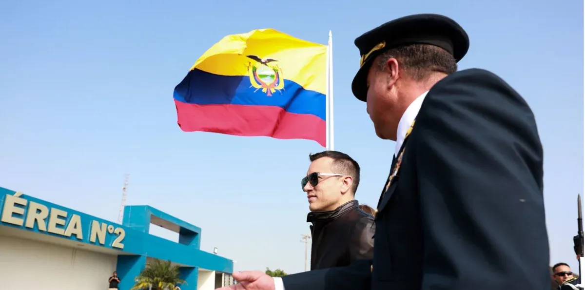 Noboa oficializa viaje a Colombia para posesión de De La Espriella: detalles de la comitiva y gastos