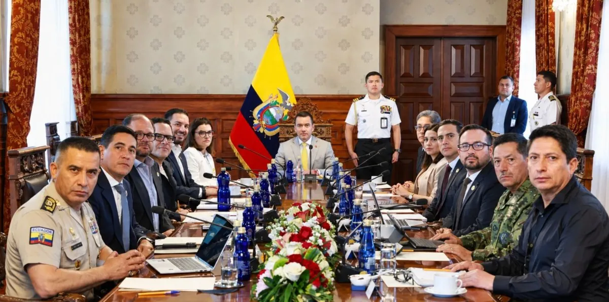 ¿Habrá cambios en la estrategia de seguridad? Noboa reúne al COSEPE